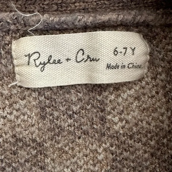 BOYS Rylee + Cru Cardigan size 6-7 - Picture 4 of 5
